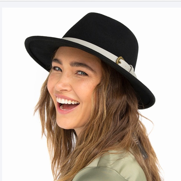 Summer Rose Wool Fedora Hat 